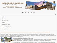 Tablet Screenshot of cappadocia-ugursan.com